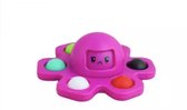 Fidget Toys - Octopus Spinner - Mood Spinner - Pop It Spinner - Fidget Spinner - Paars - NIEUW!!!!