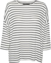 Vero Moda VMBRIANNA 3/4 BLOUSE REP BOO Dames Trui - Maat XL