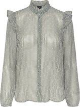 Vero Moda VMKIMMI LS SHIRT WVN GA Dames Blouse - Maat S