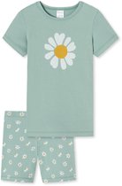 Schiesser Organic Natural Love Meisjes Pyjamaset - Maat 104