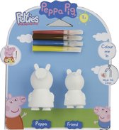 Peppa Pig Dubbelpak viltjes - Felties in Twin Blisterpack assorti 18x20cm