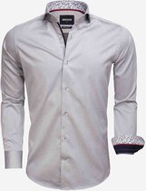 Overhemd Lange Mouw 75534 Grey