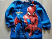 Spiderman pyjama - fleece - lichtblauw - 116 cm - 6 jaar