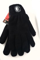 Zwarte Warme Feyenoord Handschoenen - Maat L/XL