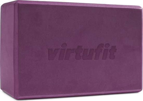 Foto: Virtufit premium yoga blok anti slip eva foam mulberry