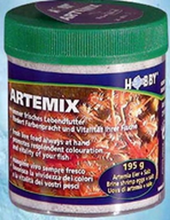 Hobby Artemix - gebruiksklare mix van Artemia eieren en zout - 195g - Hobby