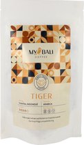 MyBali Coffee, Tiger, 250 gr,  (H)eerlijke Indonesische koffie. Direct Trade. 100% Arabica, Ook bekend als GAYO-koffie. Krachtig vol met zachte kern. Indonesië.
