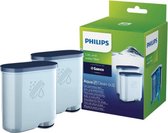 Philips 2x Kalk- en waterfilter Saeco AquaClean CA6903/22  - Verminderd Kalk - Betere Smaak Koffie - Na 5000 Kopjes Ontkalken - 2 Stuks Totaal
