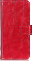 Mobigear Basic Bookcase Geschikt voor Nokia 6.2 - Rood