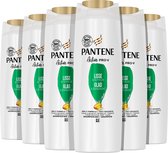 Pantene Active Pro-V Glad & Zijdezacht Shampoo - Voordeelverpakking 6 x 225ml