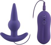 Happy Tears | Bol - Recht | Anaal vibrator voor koppels | Mannen - Vrouwen - Non binair | Drilboor | Afstand bedienbaar | Gspot en clitoris stimulator | 10 Standen | Fijne - stille