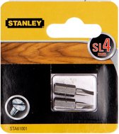 Stanley Bitbit SB plat 2 stuks, SB4.0, 1/4", 25 mm, STA61001