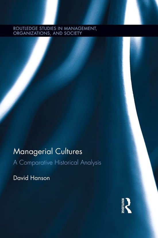 Managerial Cultures - cover