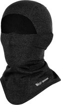 Wintersport Baclava - Full Face - Fleece Muts - Zwart - One Size