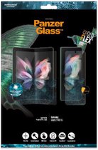 PanzerGlass Screenprotector Geschikt voor Samsung Galaxy Z Fold 3 - PanzerGlass Anti-Bacterial Case Friendly Screenprotector smartphone