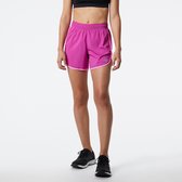 New Balance Accelerate Short 5 In MPO Dames Sportbroek - Pink - Maat XL