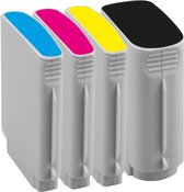 Geschikt voor HP 940 / 940XL inktcartridges - Multipack 4 Kleuren - Geschikt voor HP Officejet PRO 8000, 8500, 8500A - Inktpatronen - cartridge - inkt