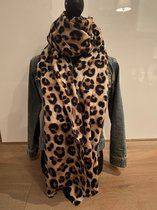 Sjaal - Tijger - lange sjaal - luipaard print - dames