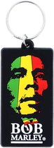 Bob Marley - Rubberen sleutelhanger