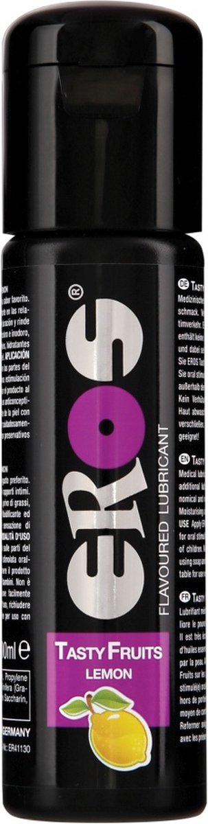 Goedkoopste Eros Pleasure Tasty Fruits Lemon - 100 ml - Glijmiddel