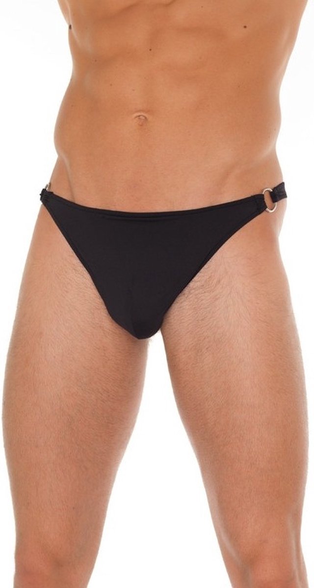 Goedkoopste Amorable - Mannen String - Zwart - Sexy Mannen Ondergoed