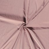 Katoen stof - Kleine Streep - 140cm breed - Baksteenoranje - 10 meter