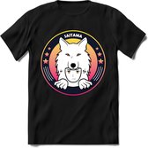 Saitama T-Shirt | Wolfpack Crypto ethereum Heren / Dames | bitcoin munt cadeau - Zwart - M