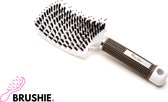 Brosse à cheveux anti-emmêlement - Soins des Soins capillaires - Brosses à cheveux - Wit - Official Brushie