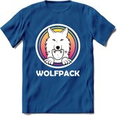 Saitama T-Shirt | Wolfpack Crypto ethereum Heren / Dames | bitcoin munt cadeau - Donker Blauw - 3XL