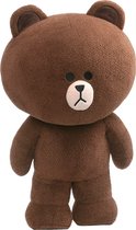 Line Friends Knuffelbeer Brown 58 Cm Pluche Bruin