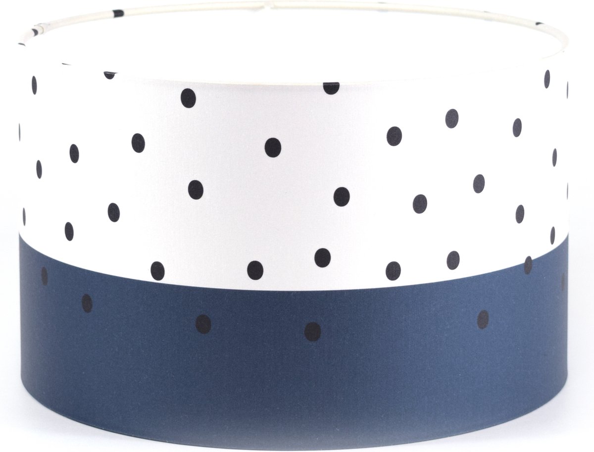 Bees and Bananas - Kinderkamer hanglamp - Stippen - Donker blauw - Kinderlamp