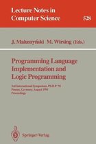 Programming Language Implementation and Logic Programming