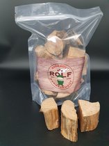 Assortiment rookhout chunks  elzen  / beuk / kers