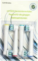Tandenborstel tips 4st EB-50A - Tandenborstel opzetstuk - Tandenborstel - tandenborstelhouder - tandenborstel elektrische - tandpasta