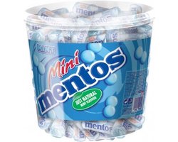 Mentos Mint Silo - Snoep - Vegan - 1x120stuks