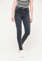 LOLALIZA Skinny jeans - Donker Grijs - Maat 48