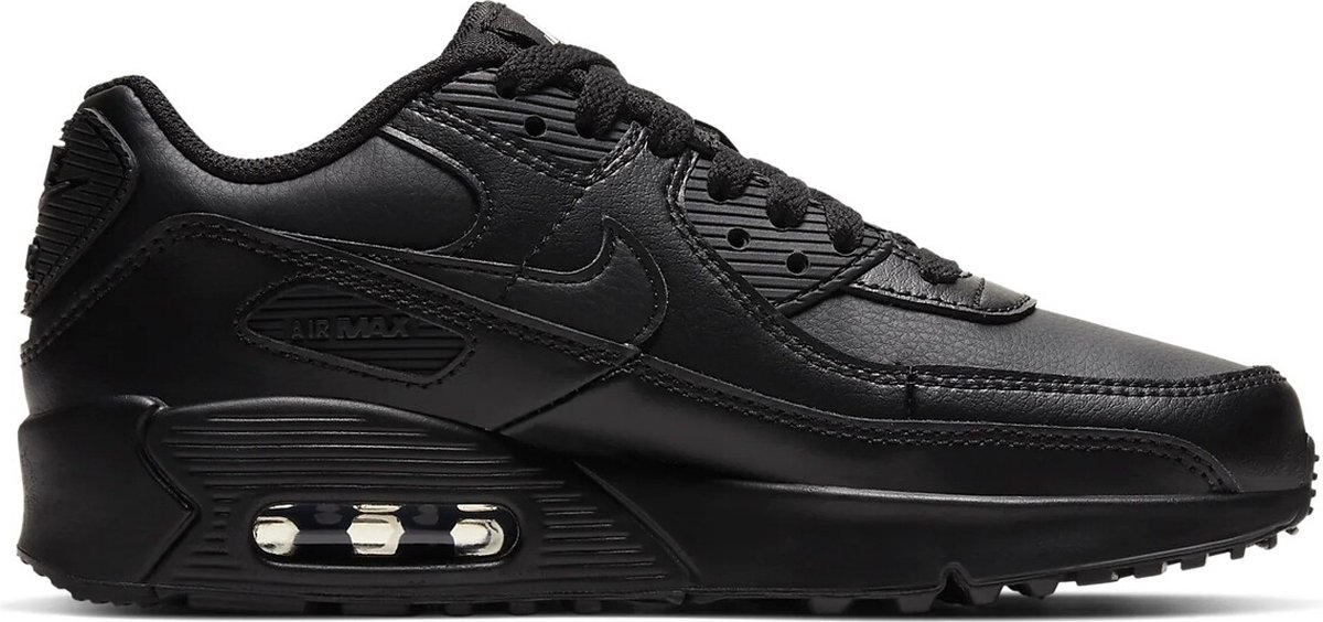Nike - Air Max 90 LTR GS - Air Max Kinderschoen - 38 - Zwart | bol.com
