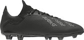 adidas X 18.3 Fg Voetbalschoenen Heren - Core Black/Ftwr White/Dgh Solid Grey - Maat 44 2/3