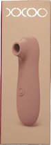 XXOO - Zuigende Vibrator - luchtdruk - Waterproof - Clitoris Stimulator - 10 standen- vibrator voor vrouwen en mannen