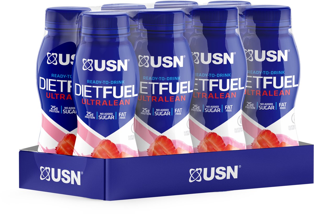 Diet Fuel Ultralean RTD (8x310ml) Strawberry