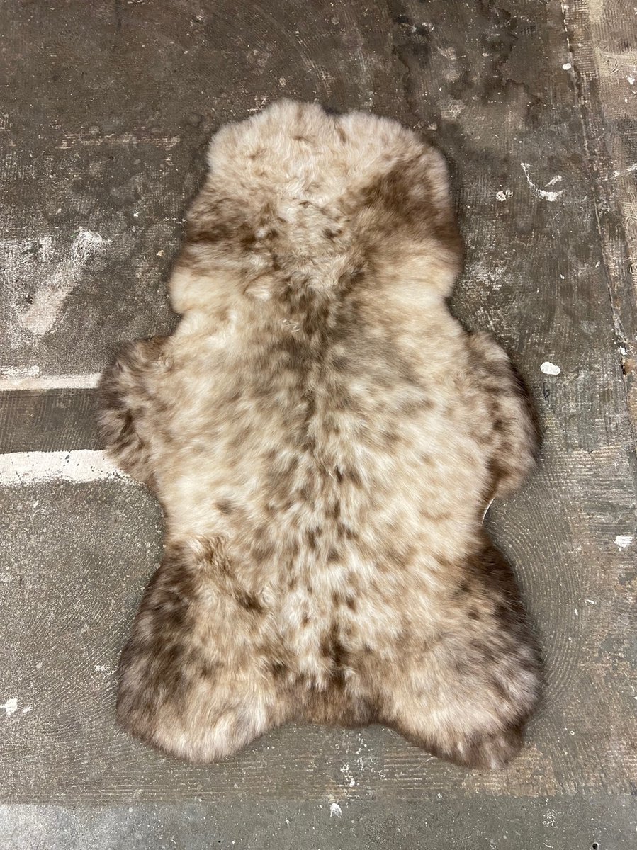 Schapen Vacht gemêleerd - Naturel - Soft Collectie 04 - Decohuid