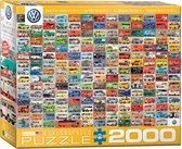Eurographics The VW Groovy Bus Jeu de puzzle 1000 pièce(s) Véhicules