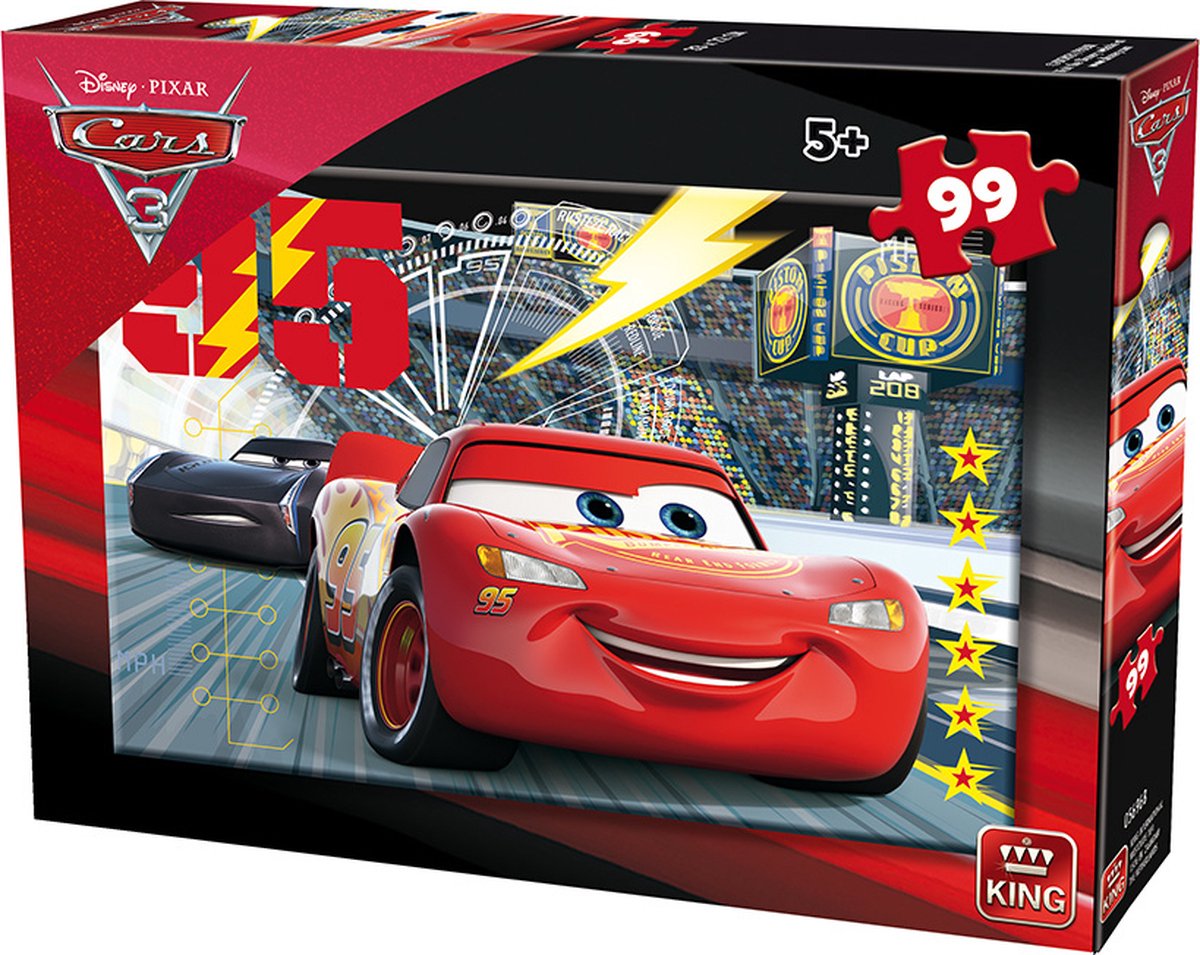 King Disney Assortment Cars 3 99 stukjes