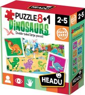 Headu Puzzle 8+1 Dinosaurs