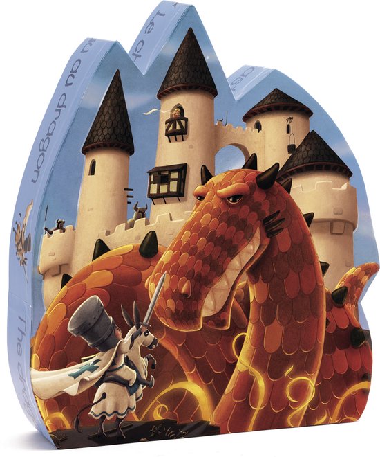 Djeco Puzzel het kasteel met de draak | bol.com