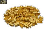 100 Bouwstenen 2x4 | Lichtgeel | compatibel met Lego | SmallBricks
