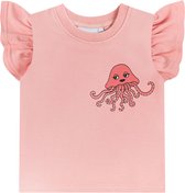 Dear Sophie T-shirt Jellyfish Frill Tank Pink Maat 122/128