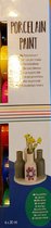 Porseleinverf - set van 6 - Glanzend - 6x20 ml