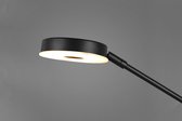 Trio Barrie - Vloerlamp  Industrieel - Zwart - H:181cm - Universeel - Voor Binnen - Metaal - Vloerlampen  - Staande lamp - Staande lampen - Woonkamer - Slaapkamer