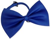 Hondenstrik royal blue Maat L - feeststrik hond - strikje hond - (bow tie / vlinderstrik) hond - dasstrik - huisdier - blauw